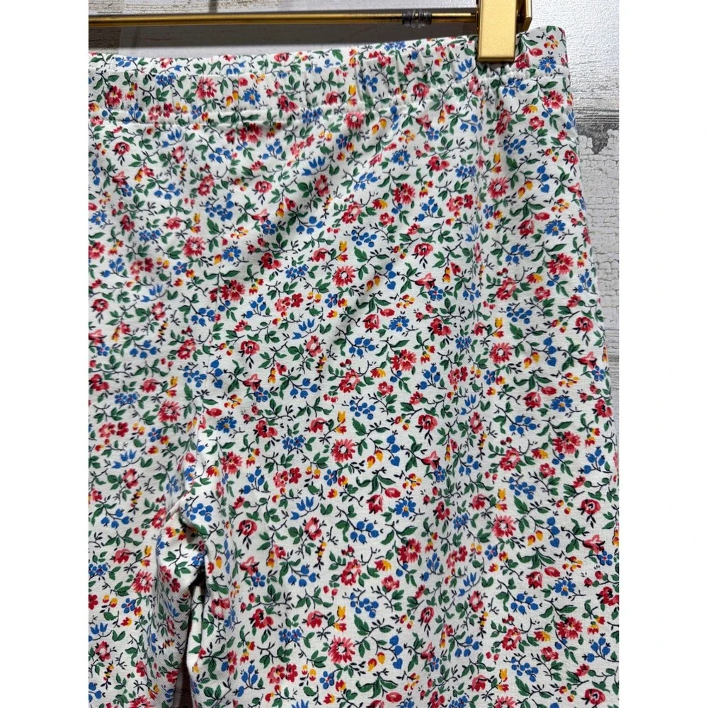 Polo Ralph Lauren Leggings Girls XL 16 Multicolor Floral Cottagecore EUC